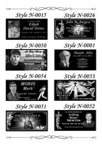 Laser-etched designs 28x16x3