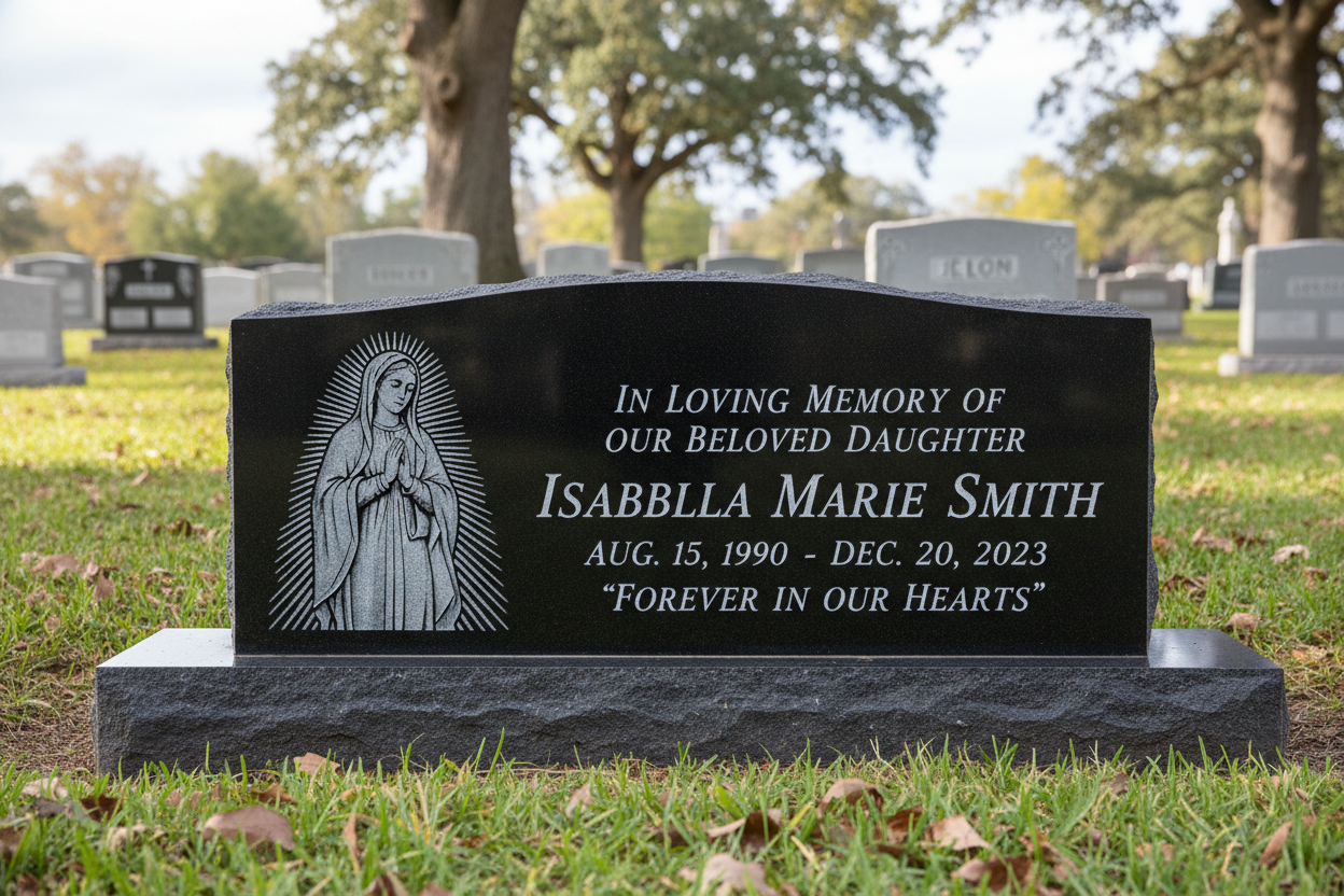 Design Your Own Custom Headstone or Monument